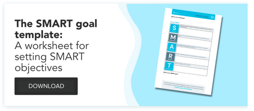 SMART Objectives Template CTA