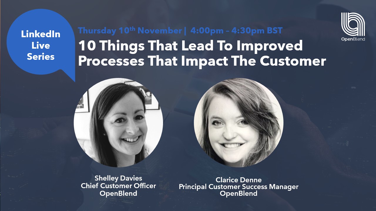10 things that lead to improved processes that impact the customer
