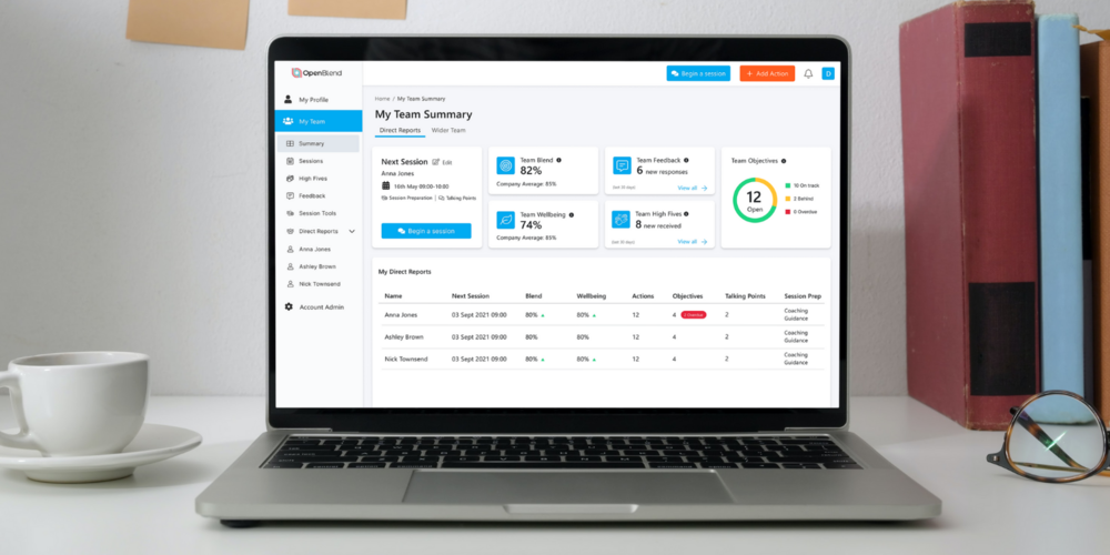 Enabling managers to build high-performing engaged teams with the all-new manager dashboard
